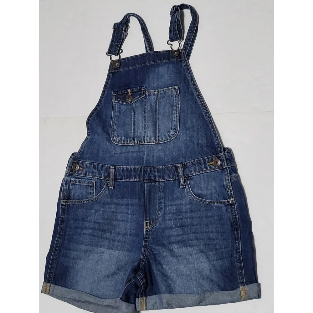 Oshkosh  Denim Overalls Size Kid's 12 Blue